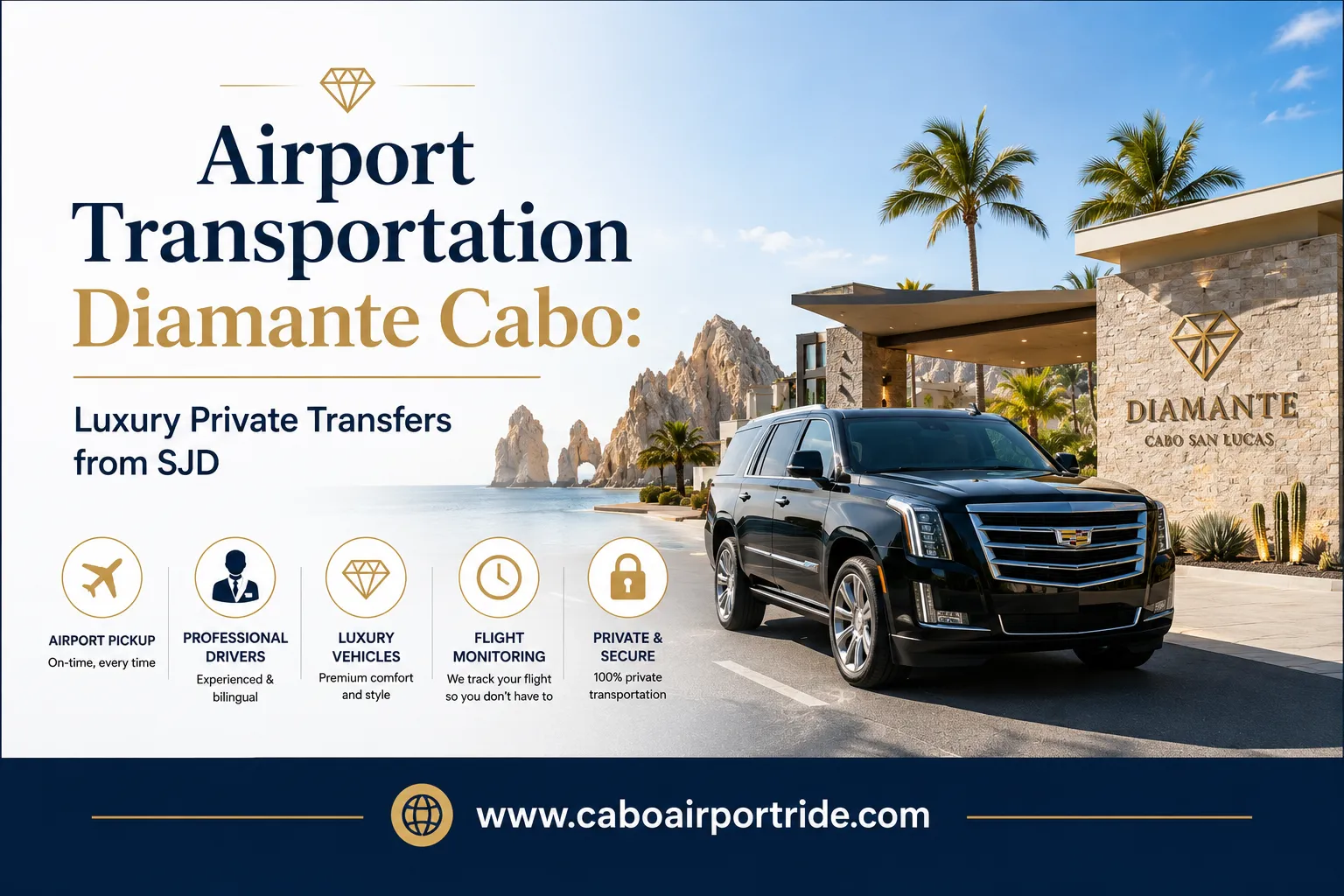 Airport Transportation Diamante Cabo Luxury Private Transfers from SJD_resultado