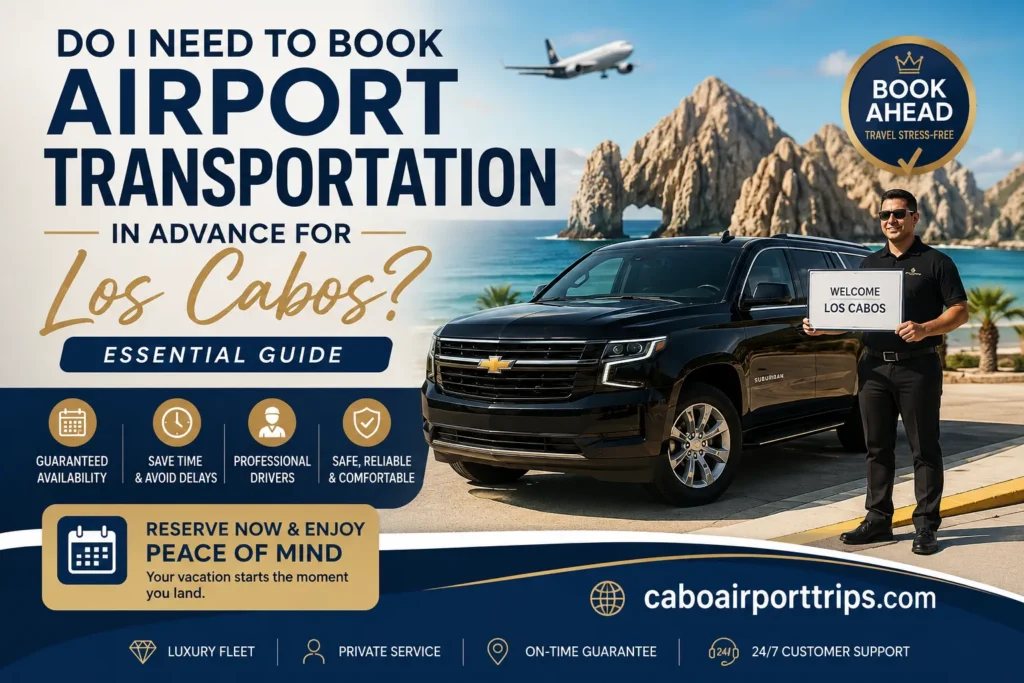 Do I Need to Book Airport Transportation in Advance for Los Cabos Essential Guide_resultado