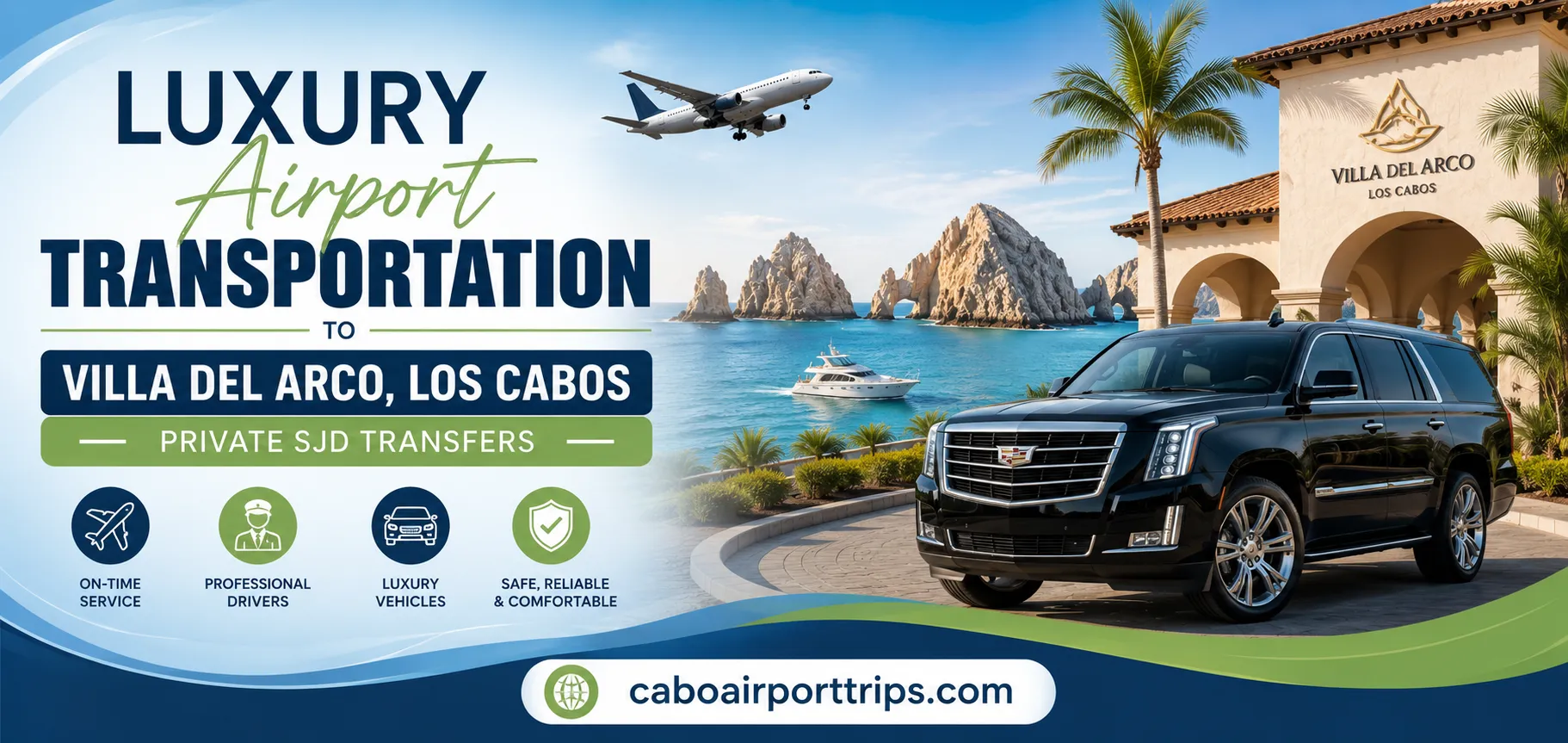 Luxury Airport Transportation to Villa del Arco, Los Cabos Private SJD Transfers_resultado