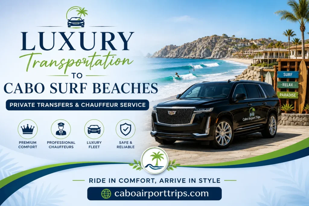 Luxury Transportation to Cabo Surf Beaches Private Transfers & Chauffeur Service_resultado
