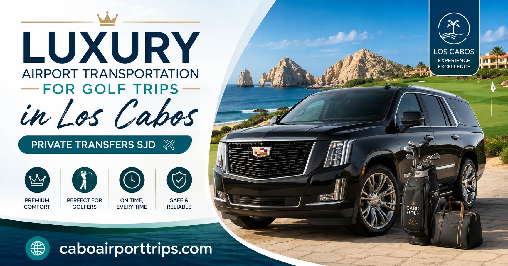 Luxury Airport Transportation for Golf Trips in Los Cabos Private Transfers SJD_resultado