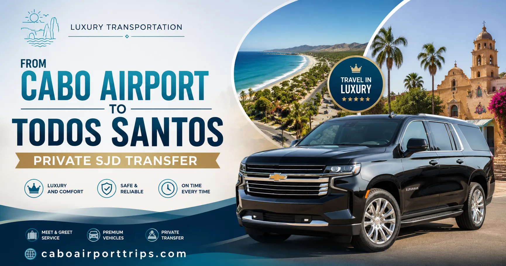 Luxury Transportation From Cabo Airport To Todos Santos Private SJD Transfer_resultado