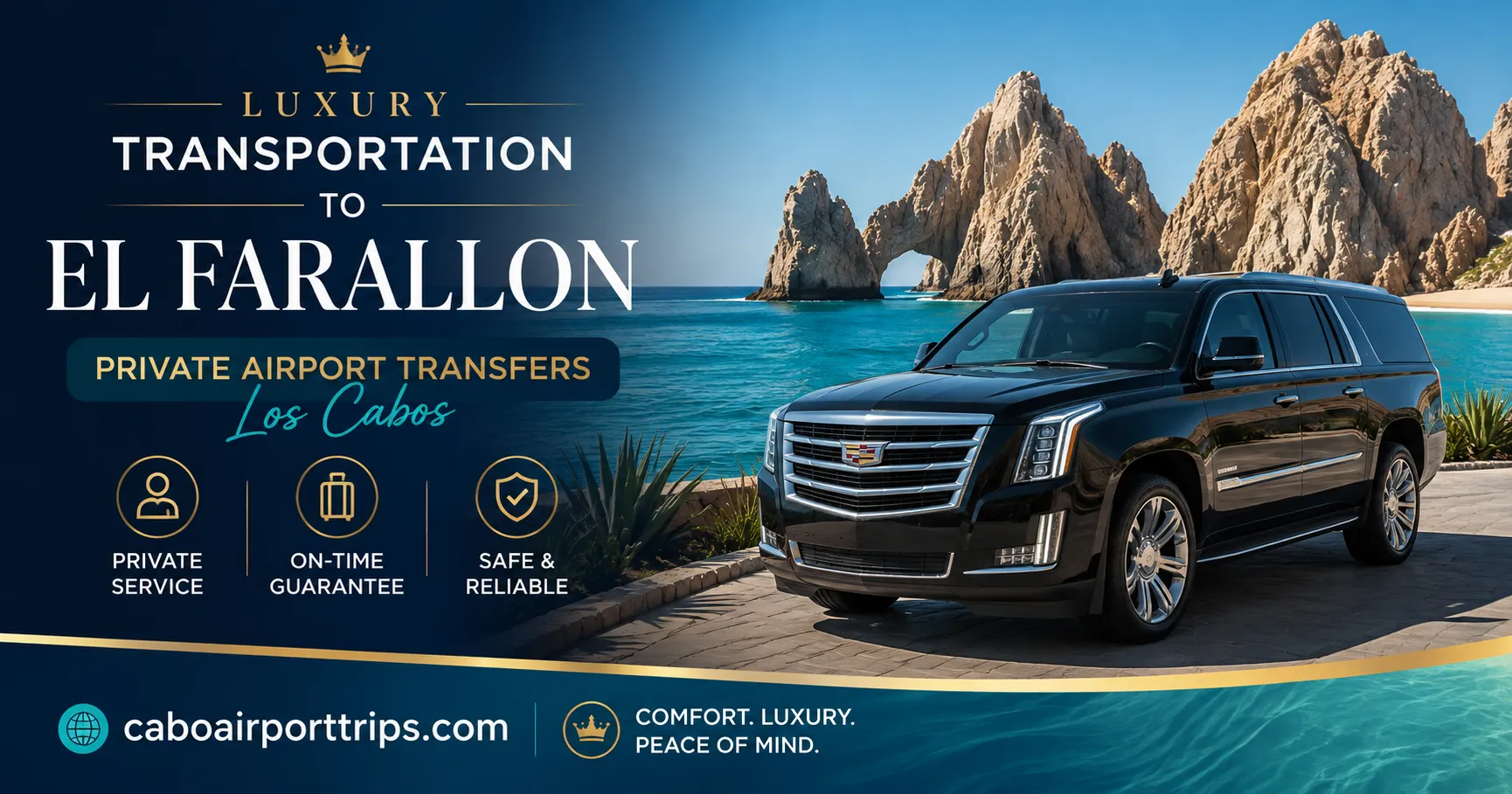 Luxury Transportation to El Farallon Private Airport Transfers Los Cabos_resultado