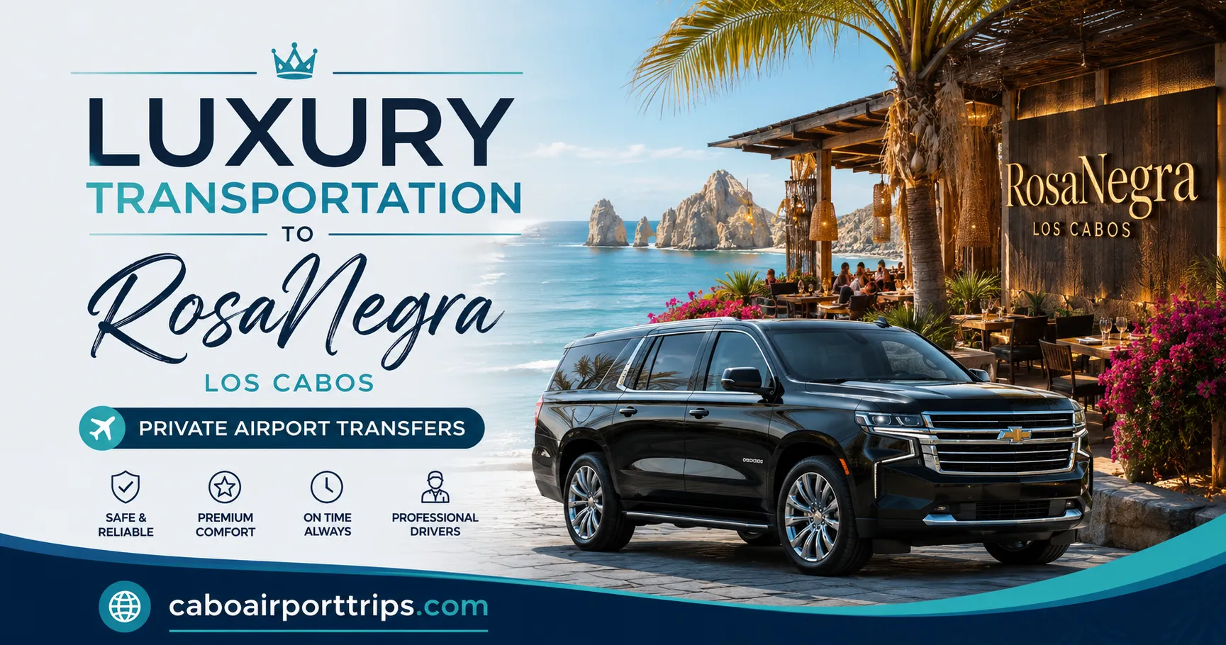 Luxury Transportation to RosaNegra Los Cabos Private Airport Transfers_resultado