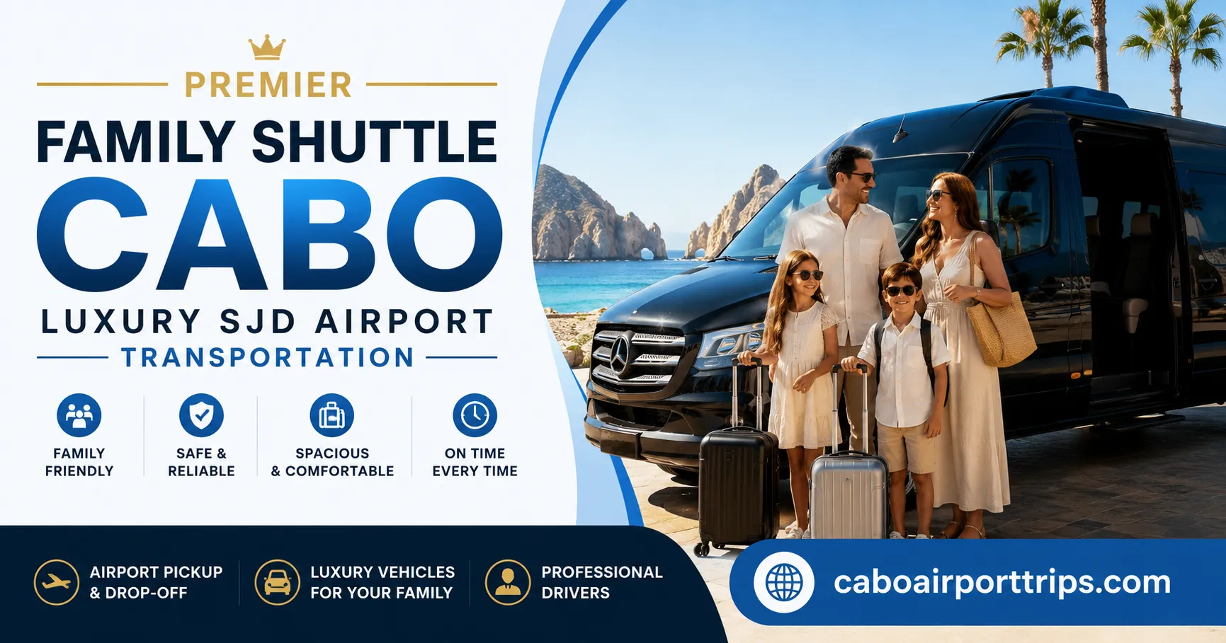 Premier Family Shuttle Cabo Luxury SJD Airport Transportation_resultado