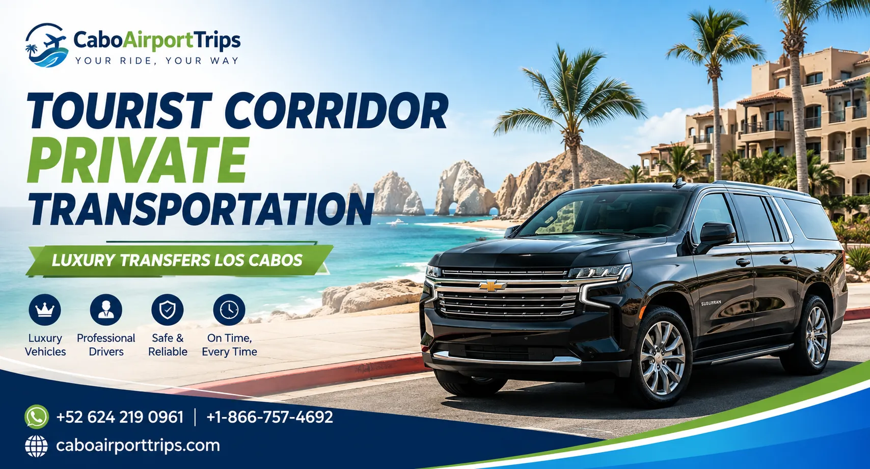 Tourist Corridor Private Transportation Luxury Transfers Los Cabos_resultado