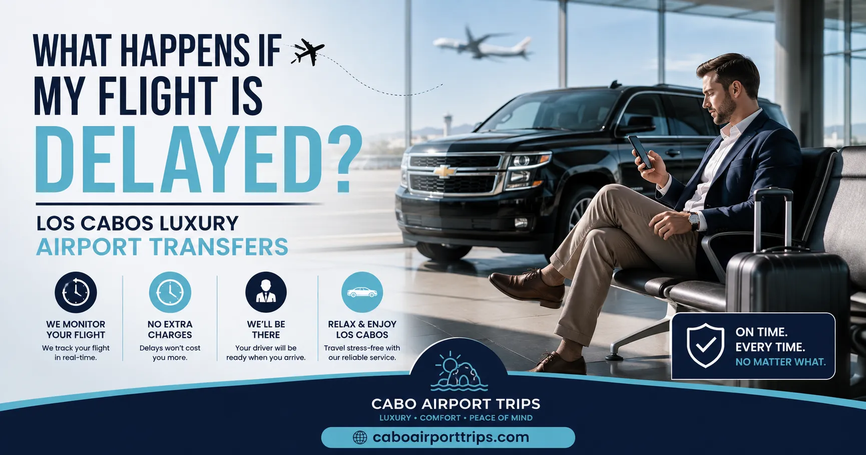 What Happens if My Flight is Delayed Los Cabos Luxury Airport Transfers_resultado